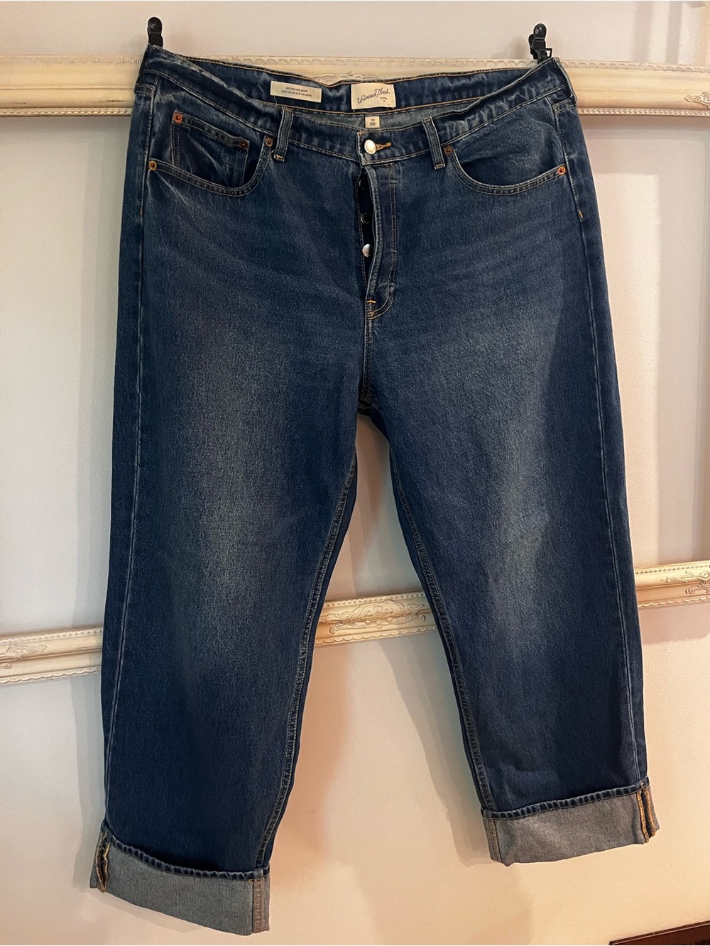 Universal Thread Dark Blue Boyfriend Jeans
